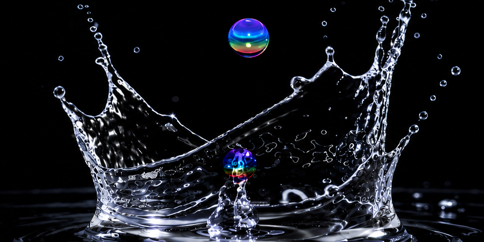 Water splash hero image