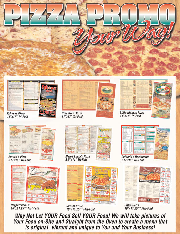 Pizza Promo - YOUR WAY!